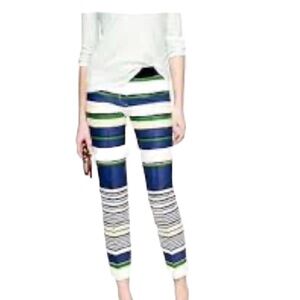 Crew Stripped Crop Pants